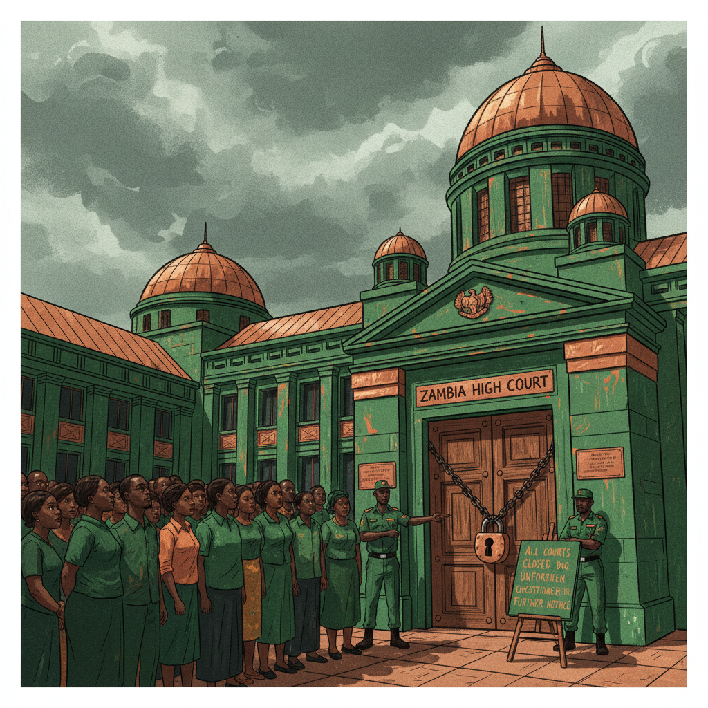 An Unprecedented Moment in Zambia's Judiciary: All Courts Closed — But Is the Reason Genuine?