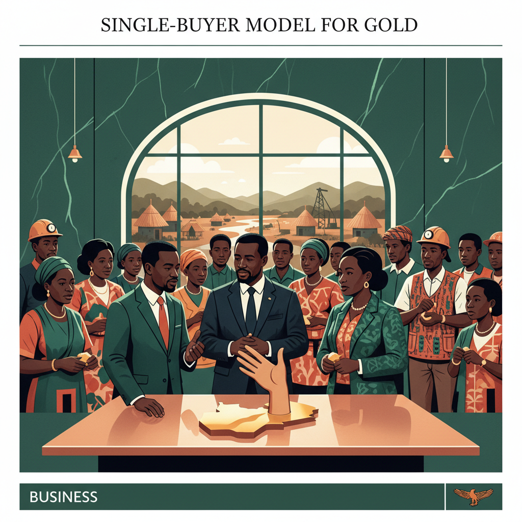 We’ll have a single-buyer model for gold – Govt