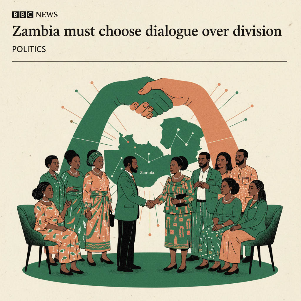 Zambia must choose dialogue over division
