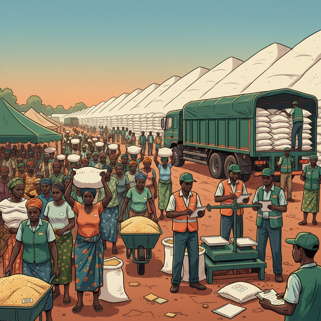 FRA buys 165,684 bags of maize in Mpongwe