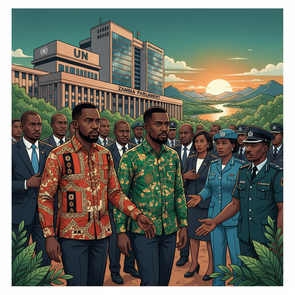 UN TO SURRENDER MUNDUBILE, MAKEBI ZULU TO ZAMBIAN AUTHORITIES… as global body agrees to hand over opposition duo following treason and national security stand-off