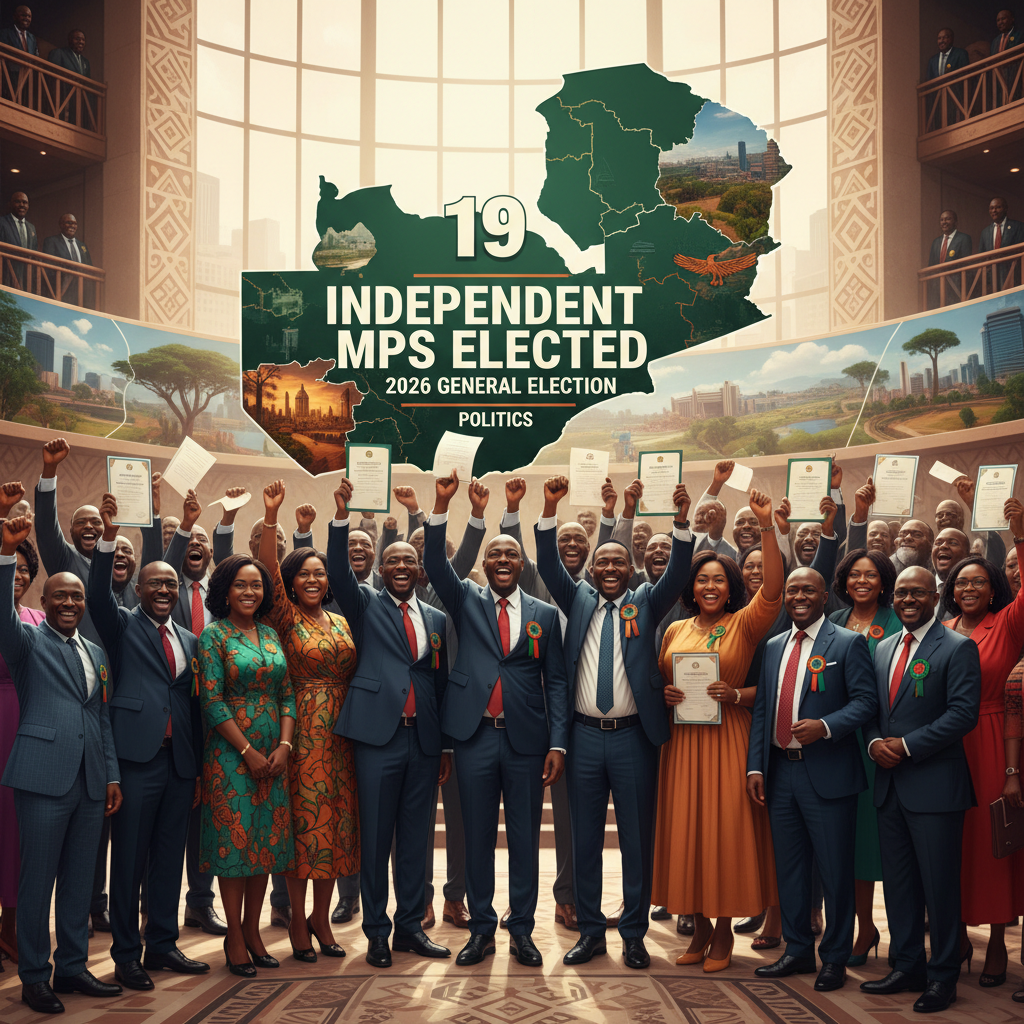 19 INDEPENDENT MPs ELECTED IN THE 2026 GENERAL ELECTION