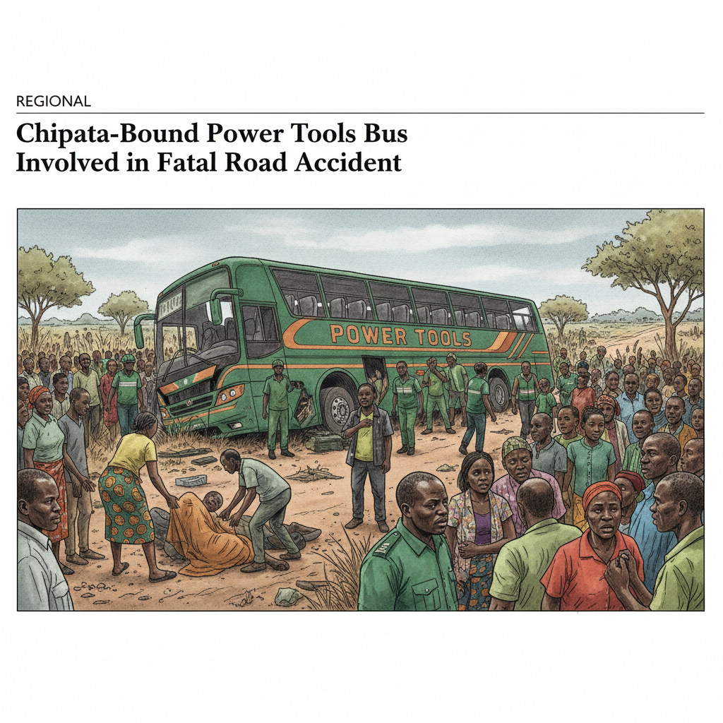 Chipata-Bound Power Tools Bus Involved in Fatal Road Accident