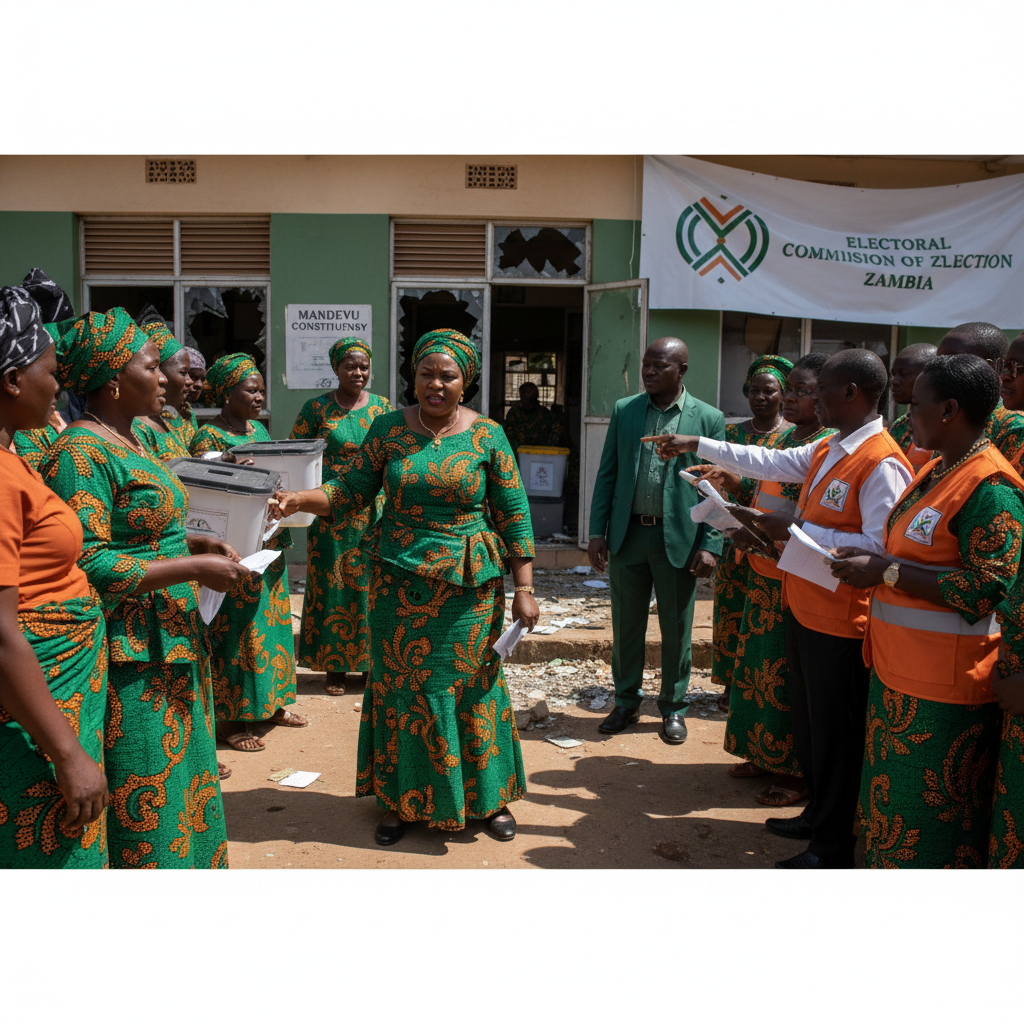 ECZ Orders Fresh Parliamentary Election For Mandevu After Totalling Centre Attack