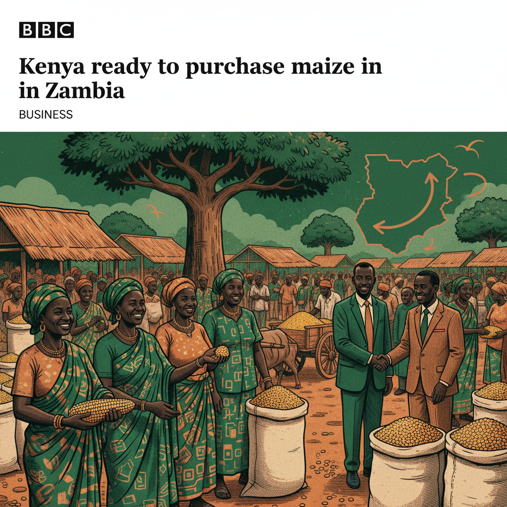 Kenya ready to purchase maize in Zambia