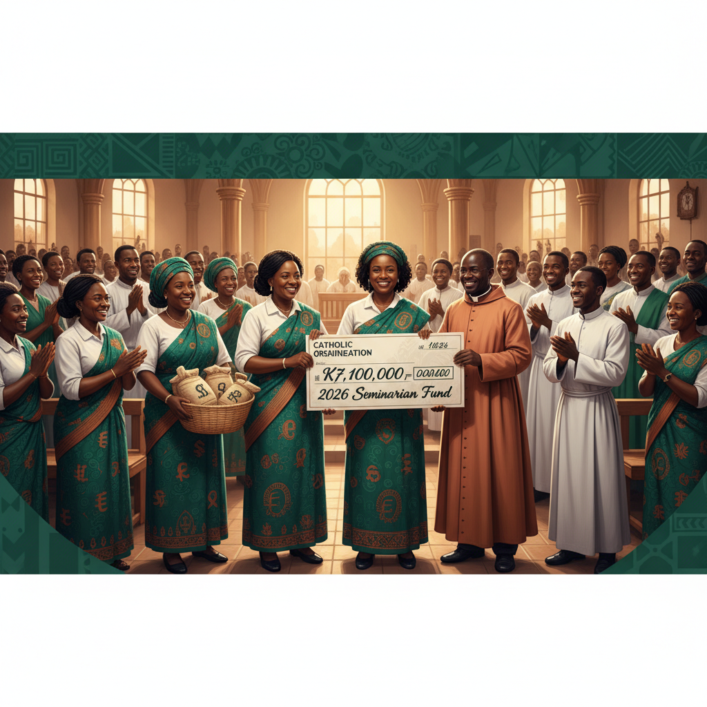Catholic Women’s Organisation Donates Over K7.1 Million to 2026 Seminarian Fund