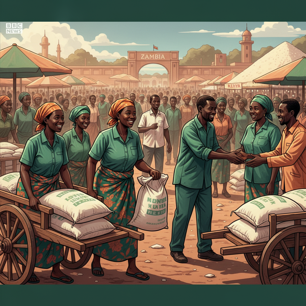 Mealie meal prices ease as Zambia’s maize surplus draws Kenyan demand
