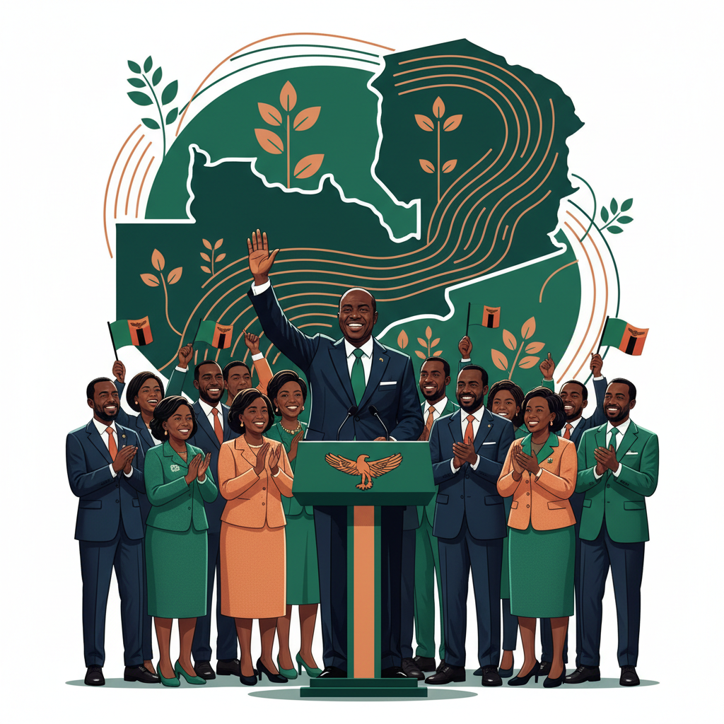 Hichilema Launches "Grow Zambia" Agenda in Second Term, Calls for Unity and Wealth Creation