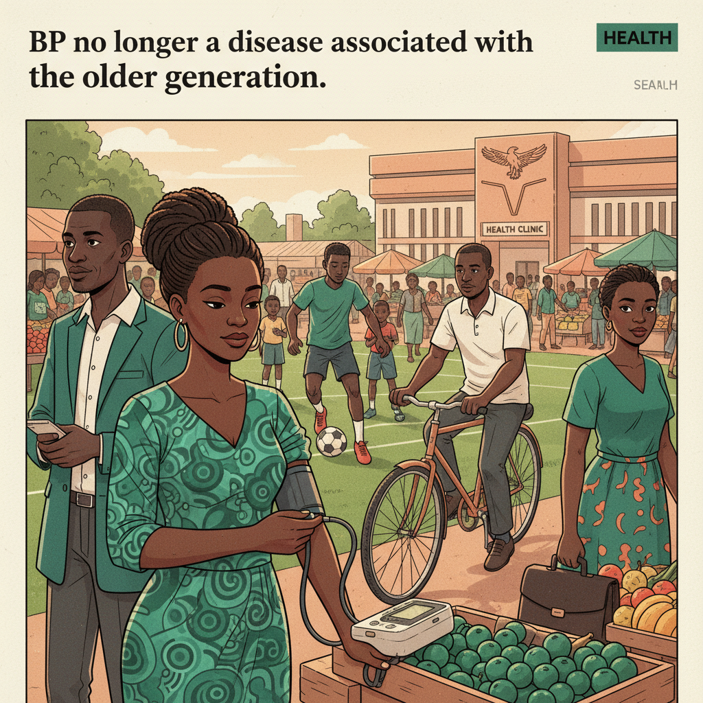 BP no longer a disease associated with the older generation.