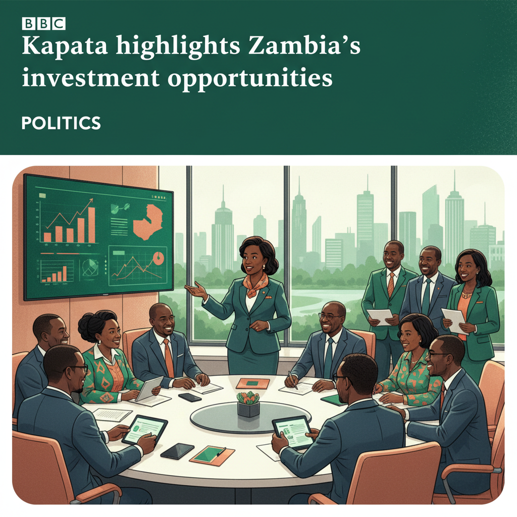 Kapata highlights Zambia’s investment opportunities