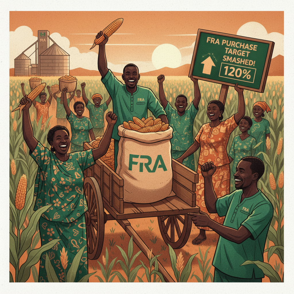 FRA smashes maize purchase target