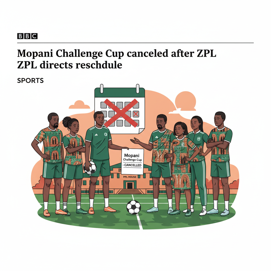 Mopani Challenge Cup cancelled after ZPL directs reschedule