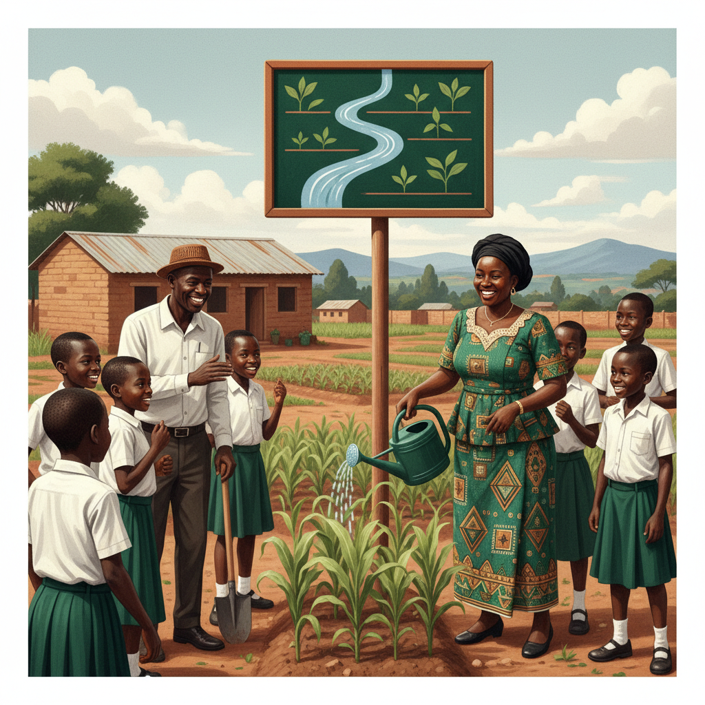 Nakonde schools receive irrigation initiative funding