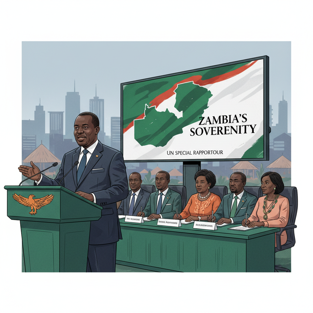 HON. MWIIMBU SCHOOLS UN SPECIAL RAPPORTEUR ON ZAMBIA’S SOVEREIGNTY