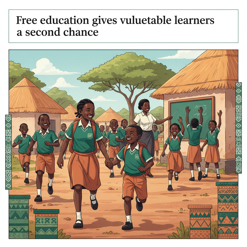 Free education gives vulnerable learners a second chance