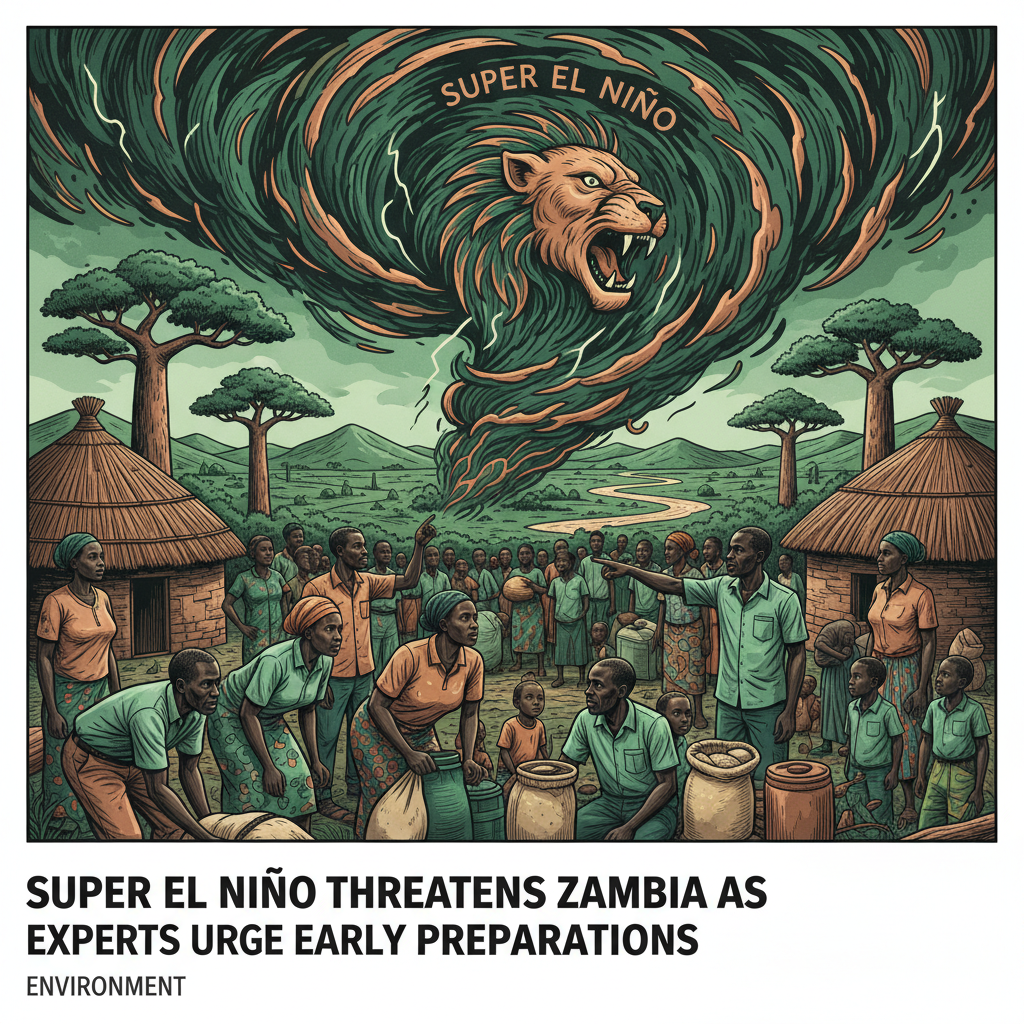SUPER EL NIÑO THREATENS ZAMBIA AS EXPERTS URGE EARLY PREPARATIONS