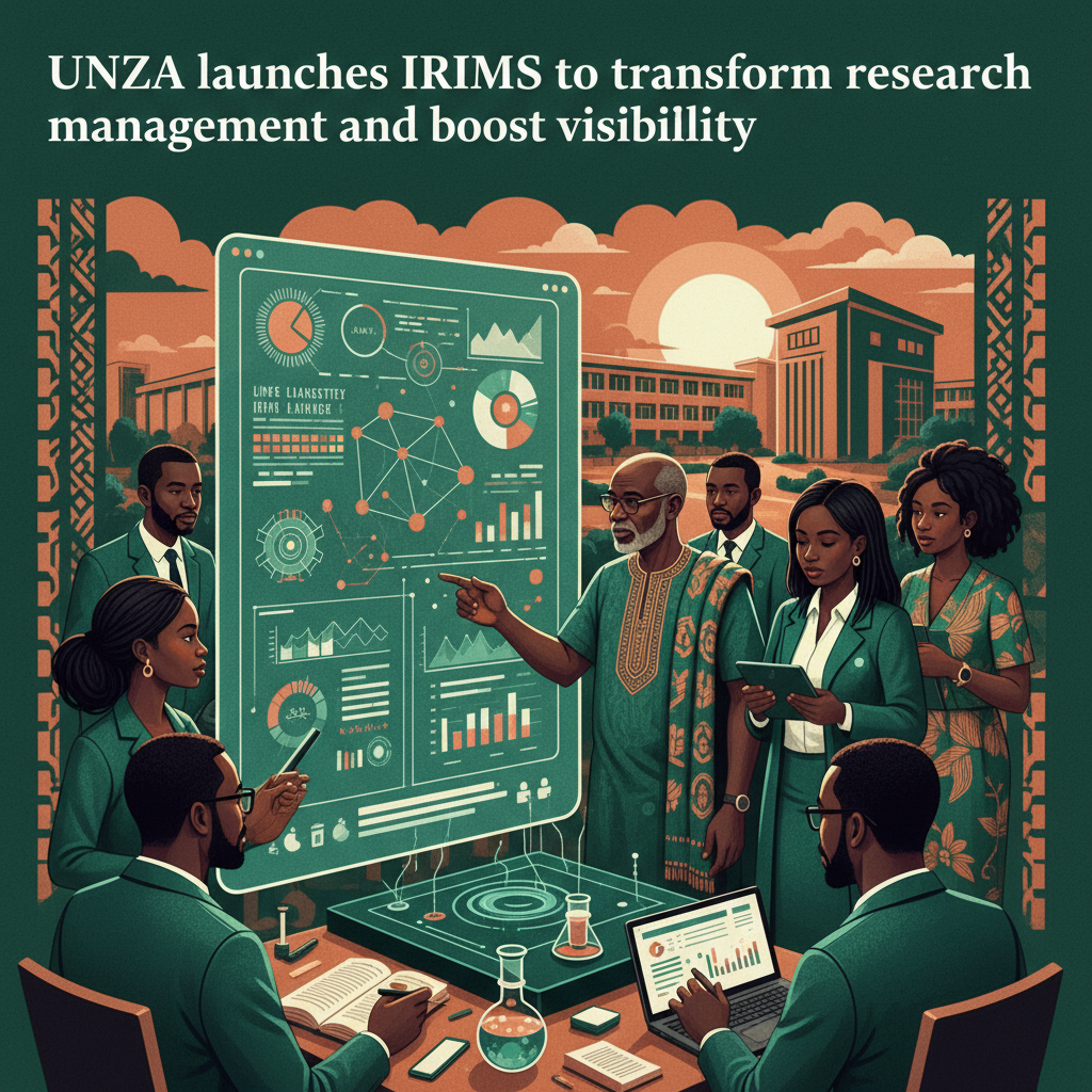 UNZA launches IRIMS to transform research management and boost visibility