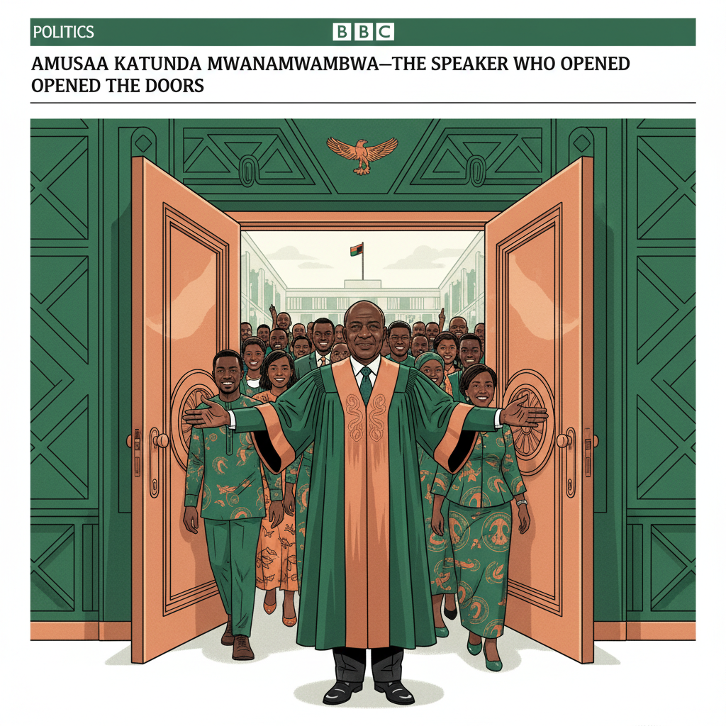 AMUSAA KATUNDA MWANAMWAMBWA—THE SPEAKER WHO OPENED THE DOORS