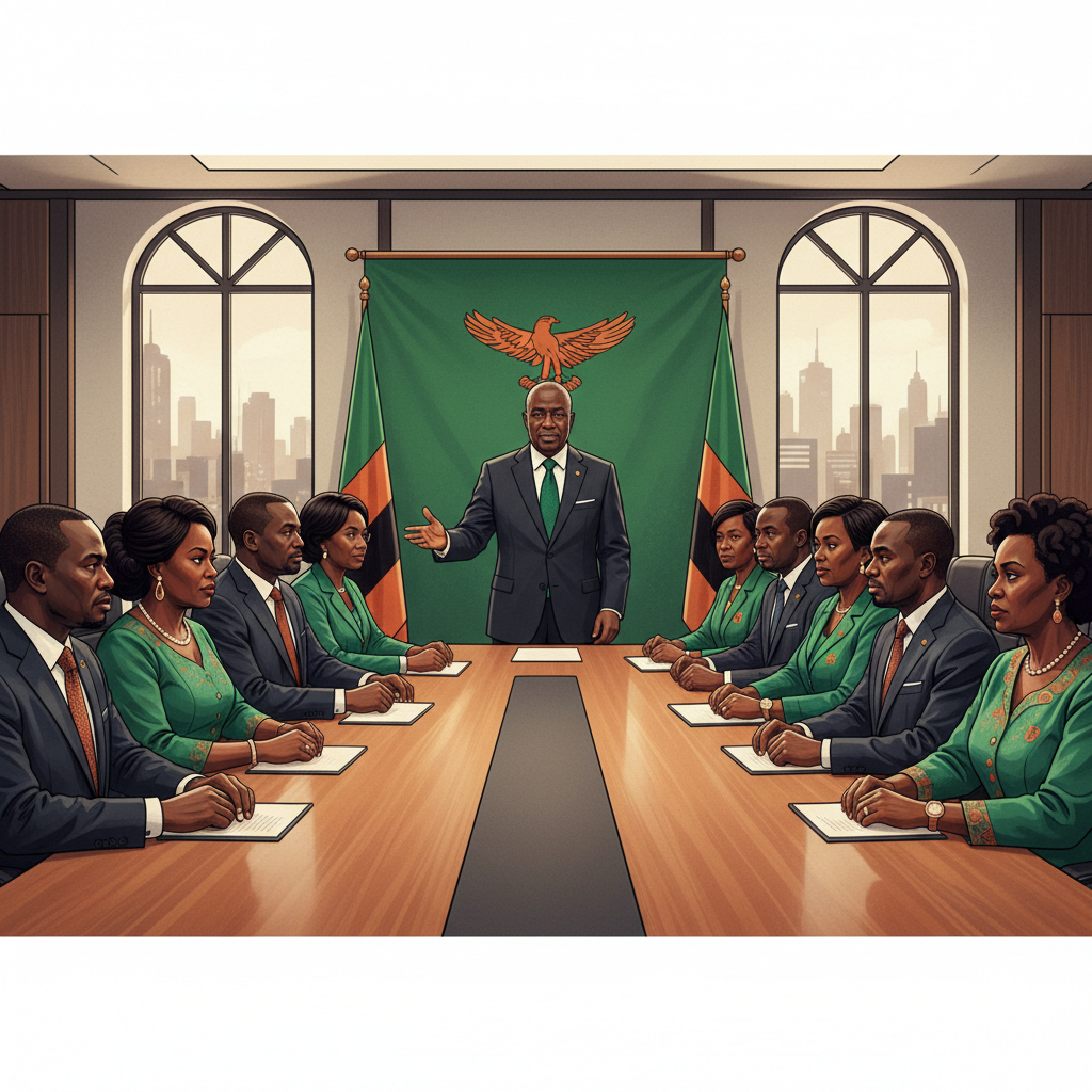 HH TELLS NEW MINISTERS TO PUT ZAMBIA FIRST AND DELIVER RESULTS