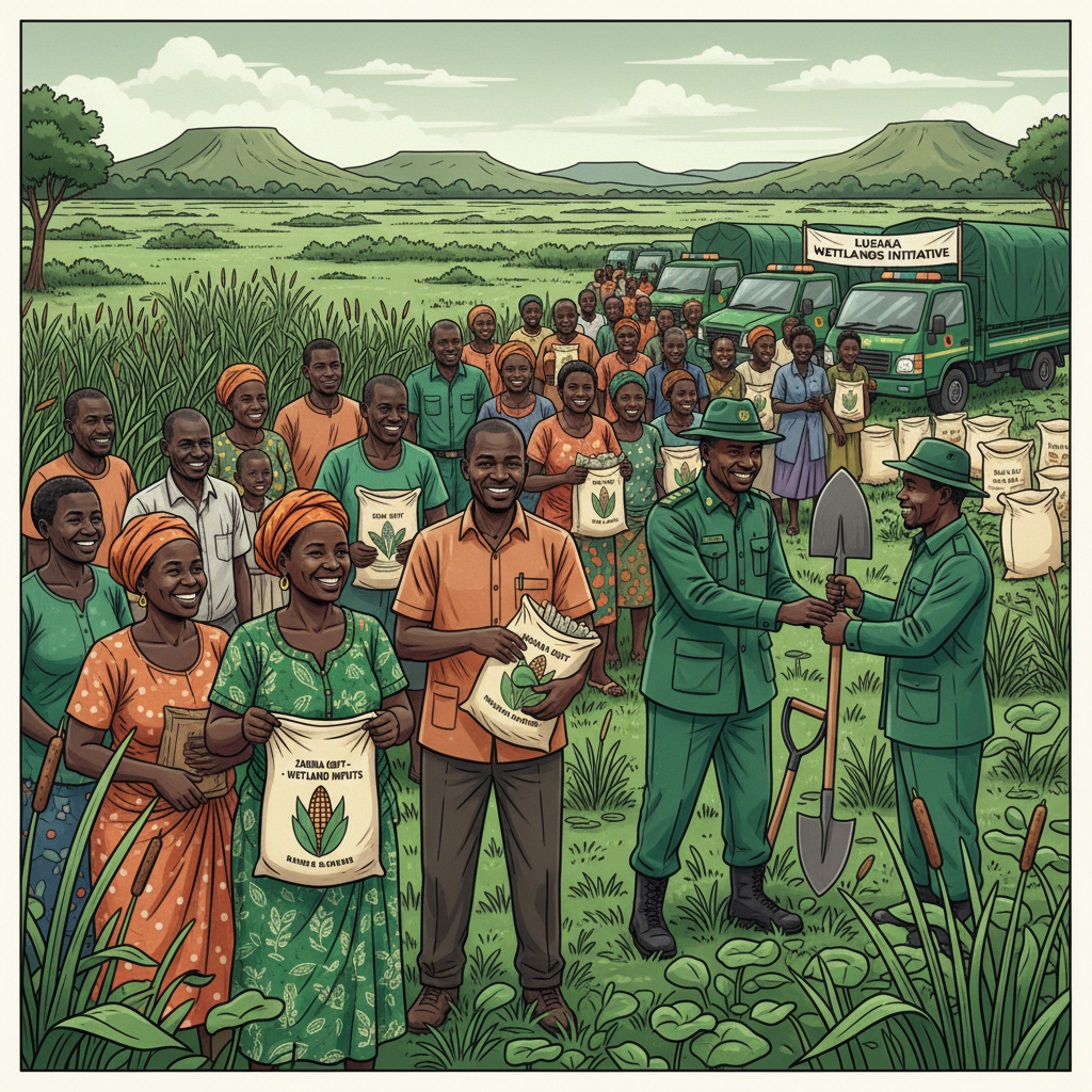 Govt completes wetland inputs distribution in Lusaka