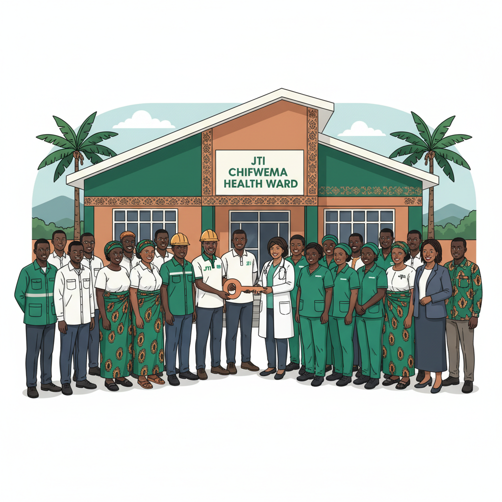 JTI builds ward at health facility in Serenje