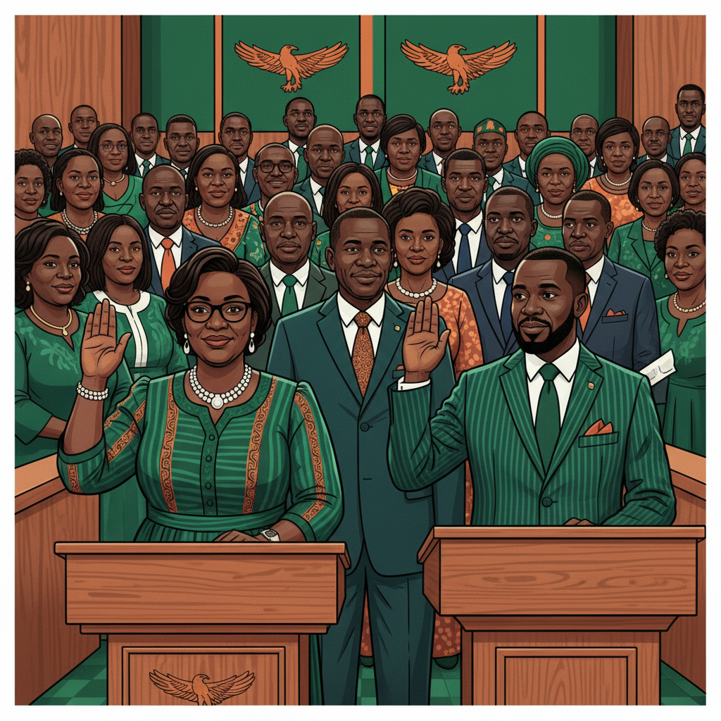 2 of the 3 Mufulira MPs sworn in