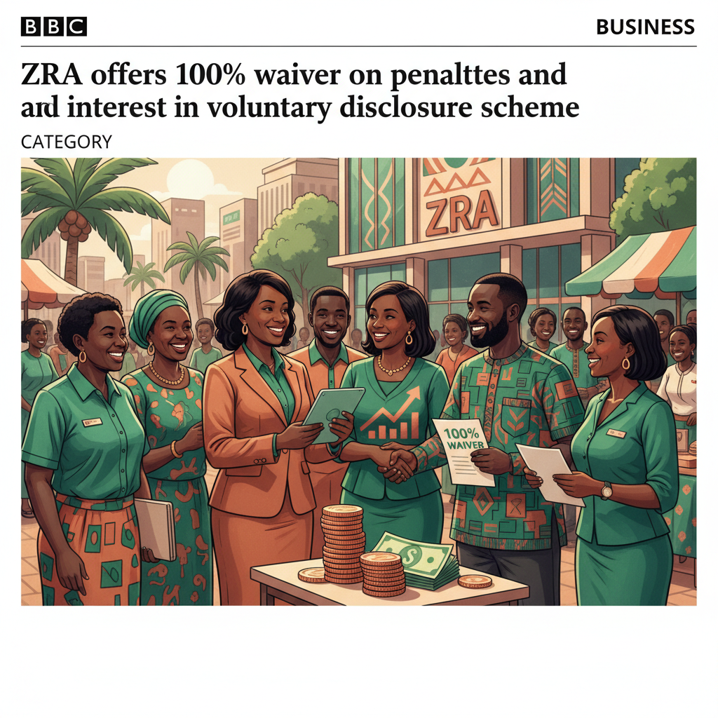 ZRA offers 100% waiver on penalties and interest in voluntary disclosure scheme