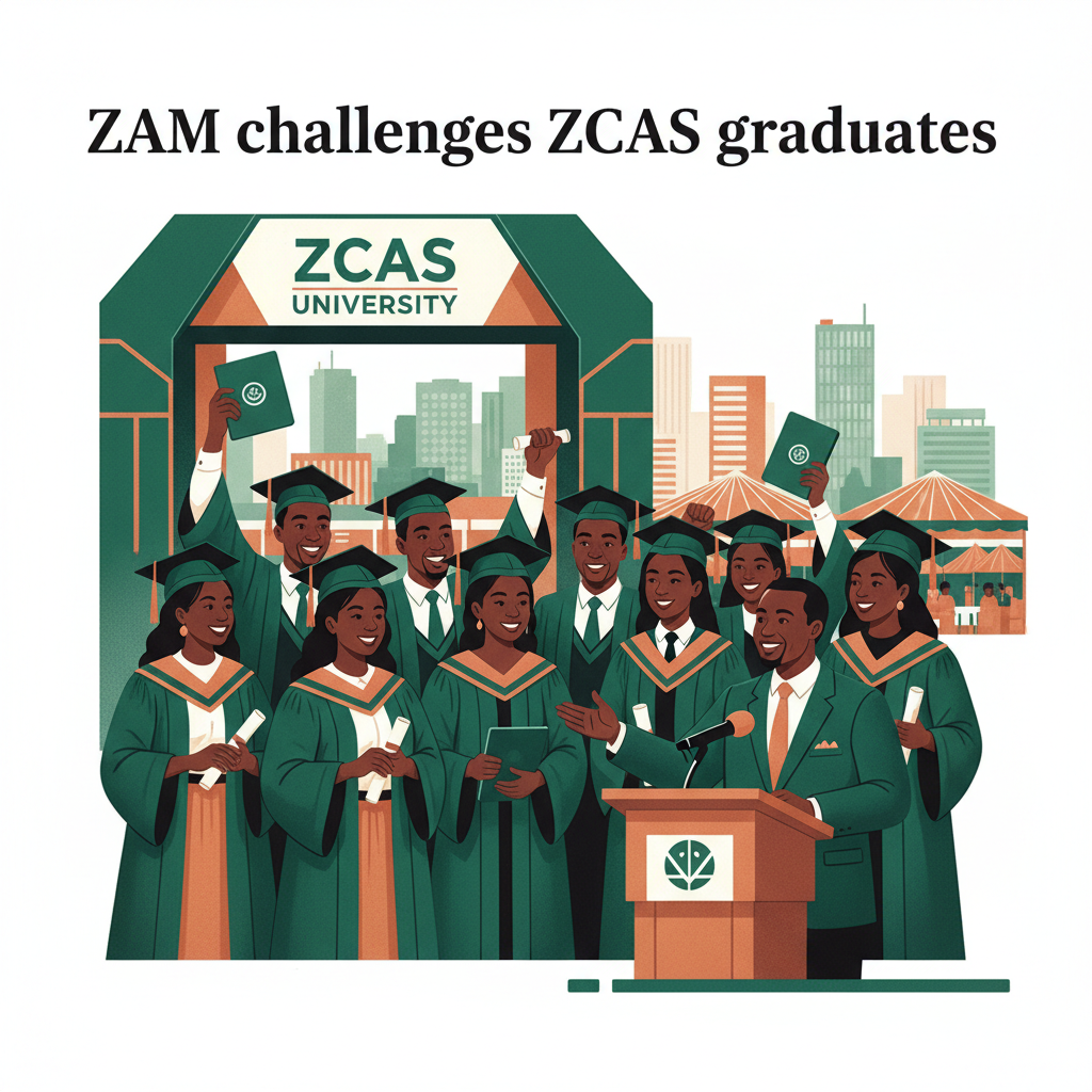 ZAM challenges ZCAS graduates