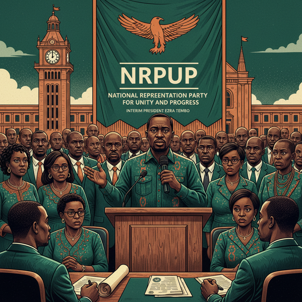 “I’m not aware of who presented the NRPUP proportional representation MP list to the ECZ,” NRPUP interim President Ezra Tembo informs the party