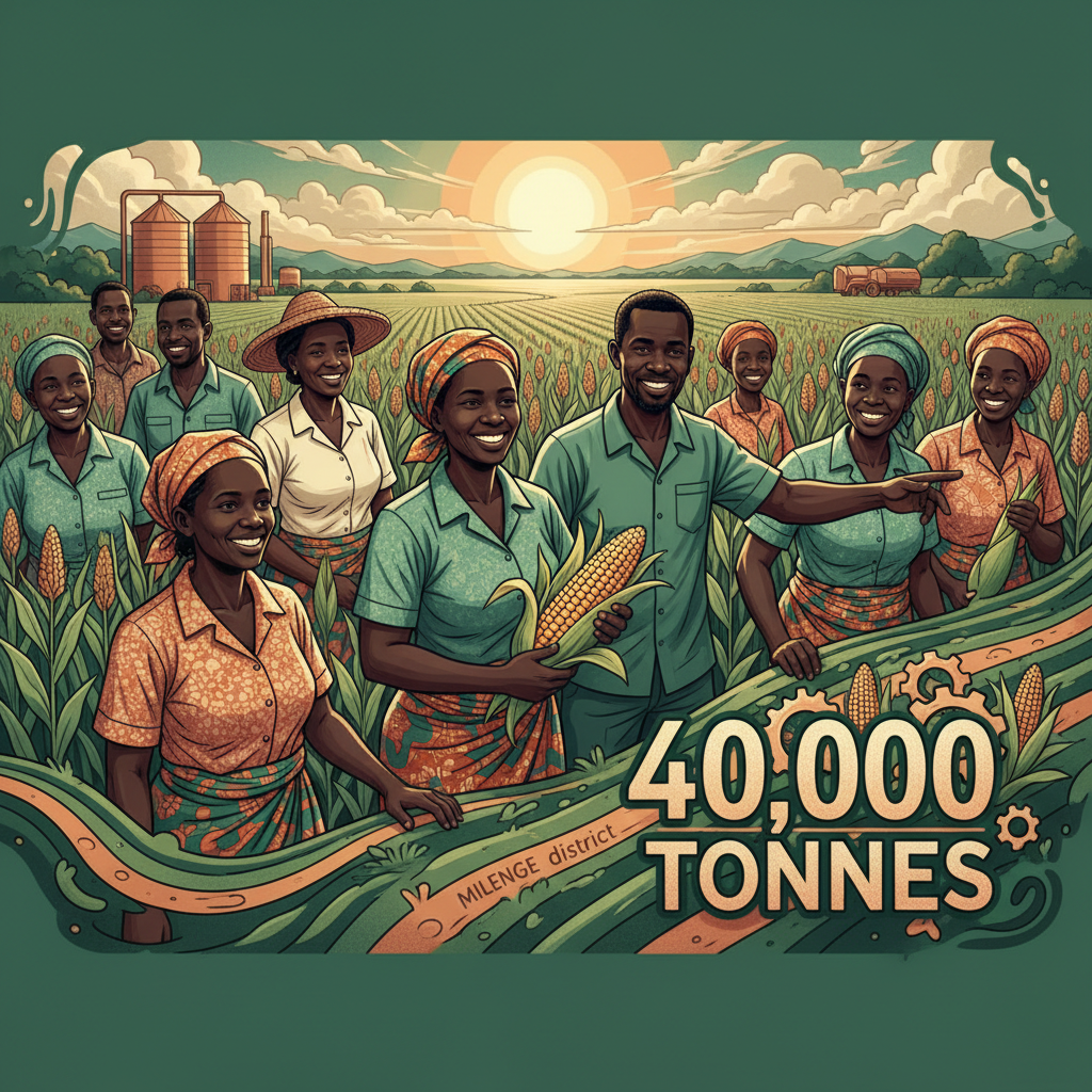 Milenge targets 40,000 tonnes of maize by 2031