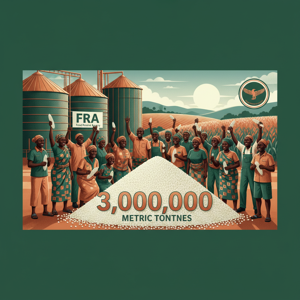 FRA reaches three million metric tonnes of Maize