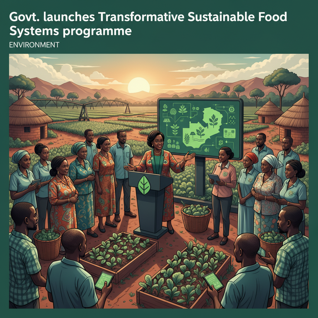Govt. launches of Transformative Sustainable Food Systems programme