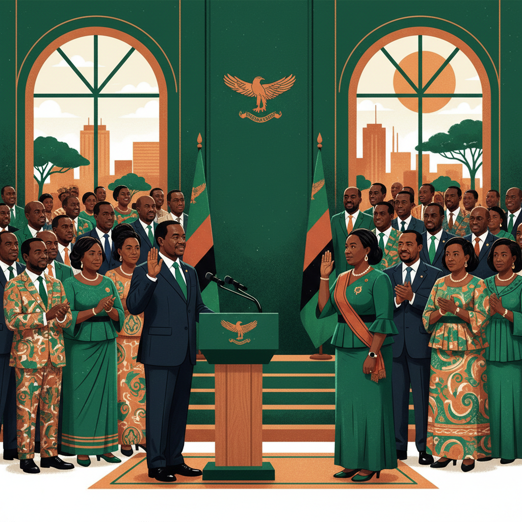 Hichilema swears in Patricia Malaila as Deputy Auditor General