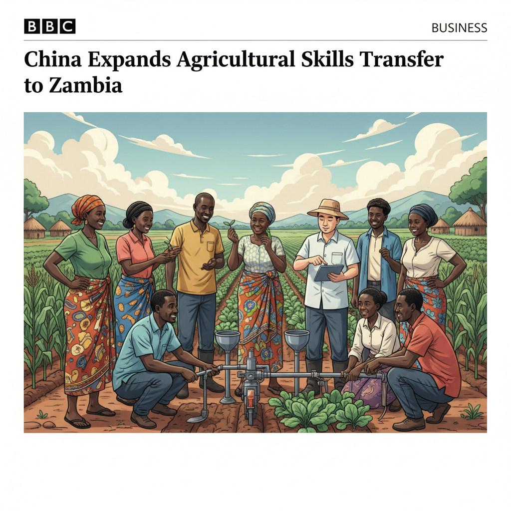 China Expands Agricultural Skills Transfer to Zambia