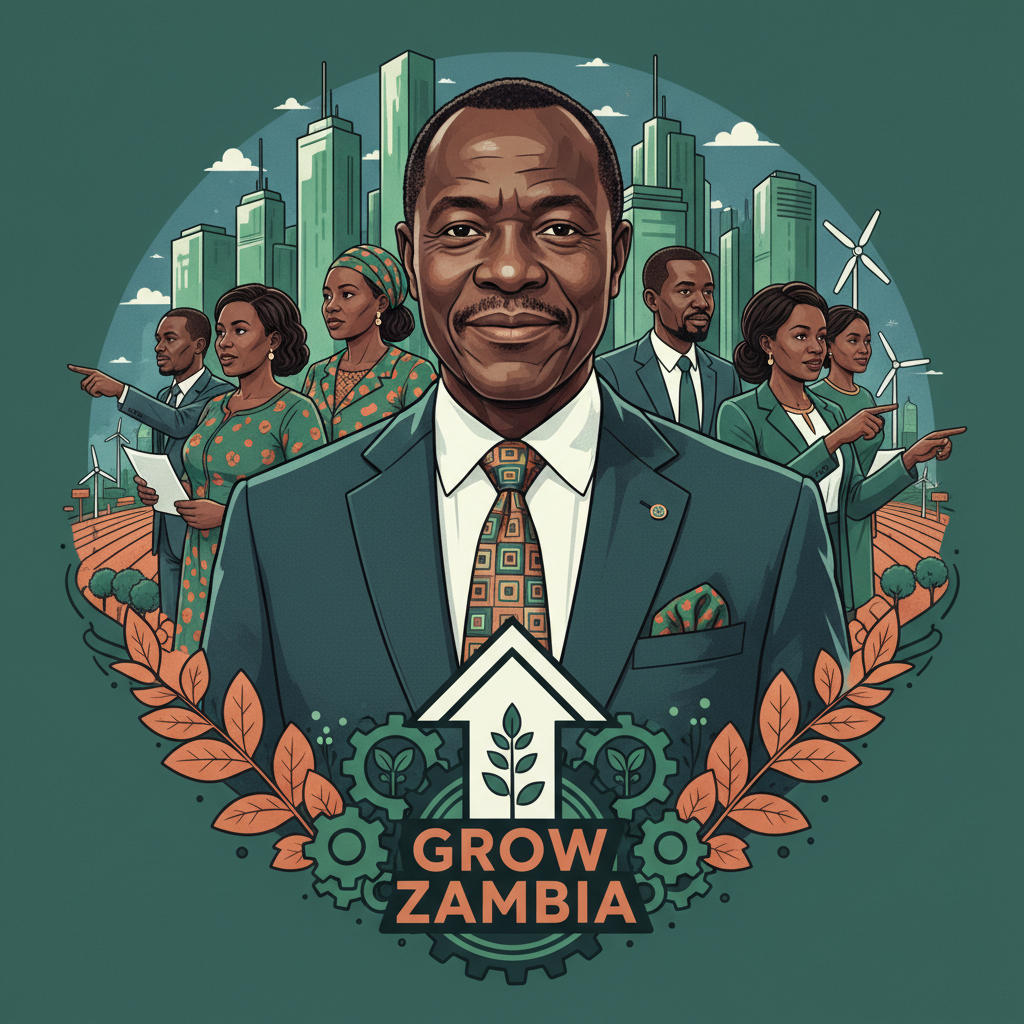 YES HE’S HUMAN, HE CAN GET SICK: BUT HE’S VERY FINE & NOT AT THE HOSPITAL-He’s busy pushing the Grow Zambia Agenda in Abu Dhabi