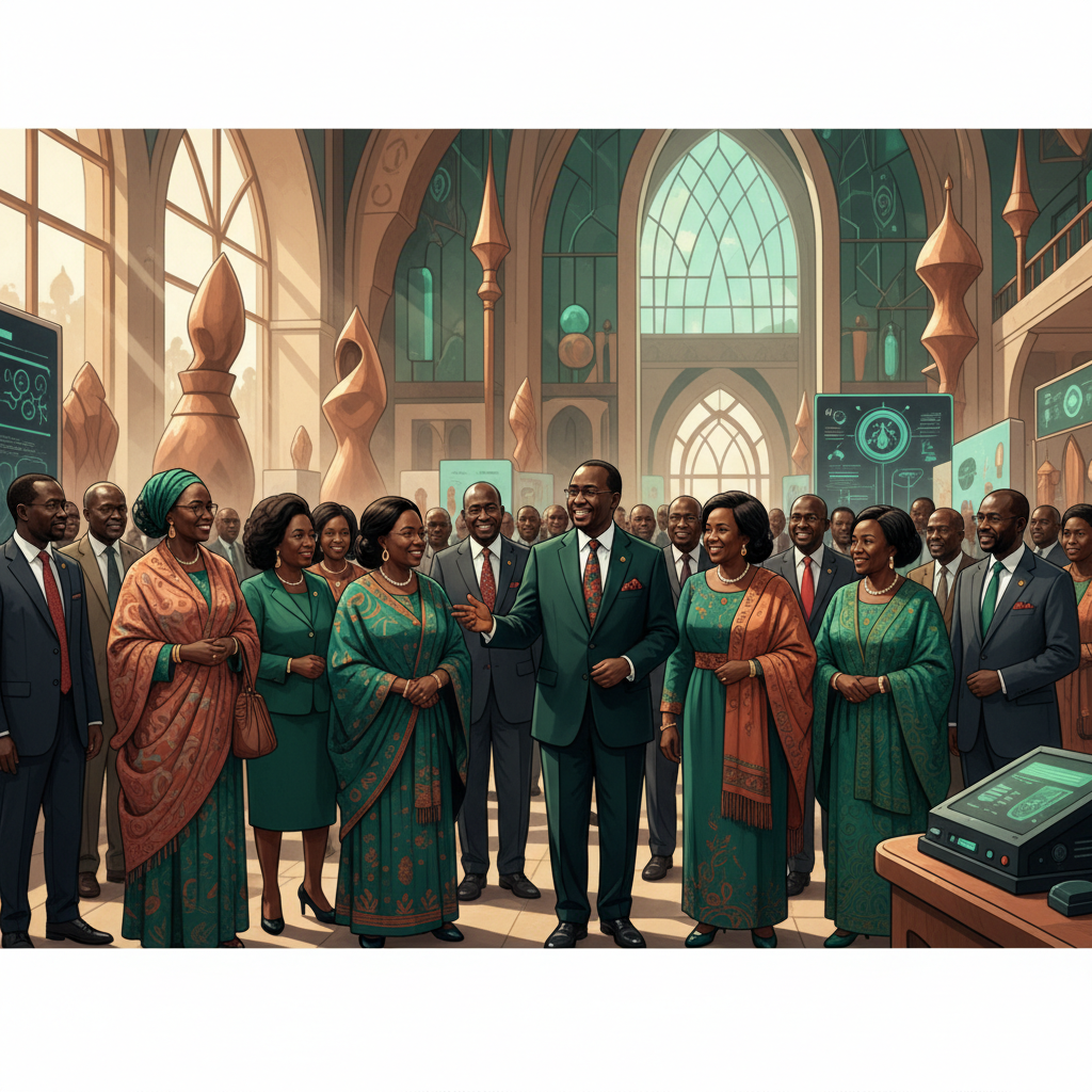 HICHILEMA TOURS ZAYED NATIONAL MUSEUM IN ABU DHABI