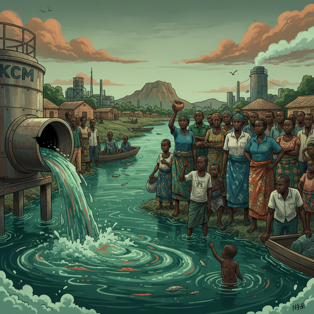 KCM pipe leak pollutes Kafue River