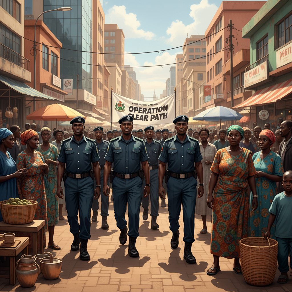 More Police officers to be deployed to support Lusaka Mayor’s  “Operation Clear Path” – Government