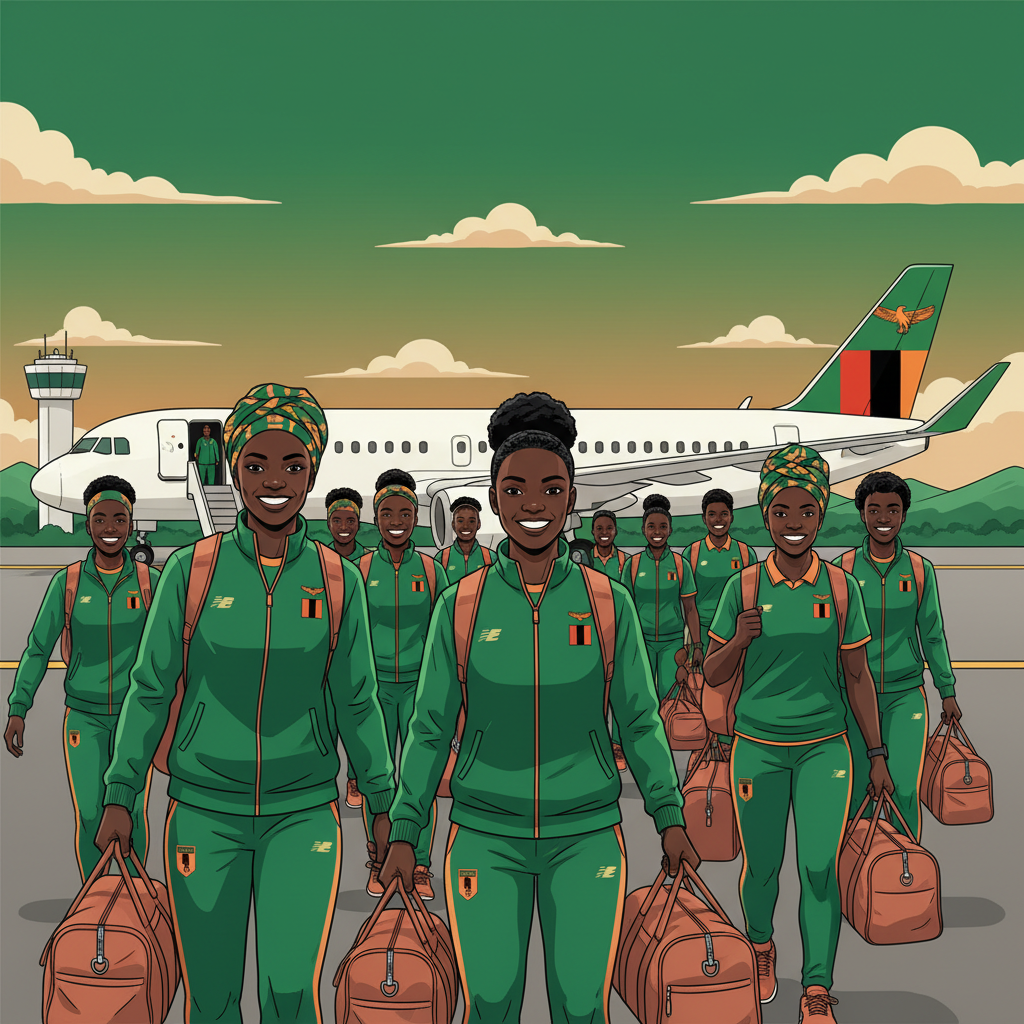 Copper Queens Jet Out for Uganda Showdown