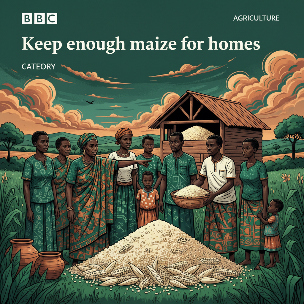 Keep enough maize for homes