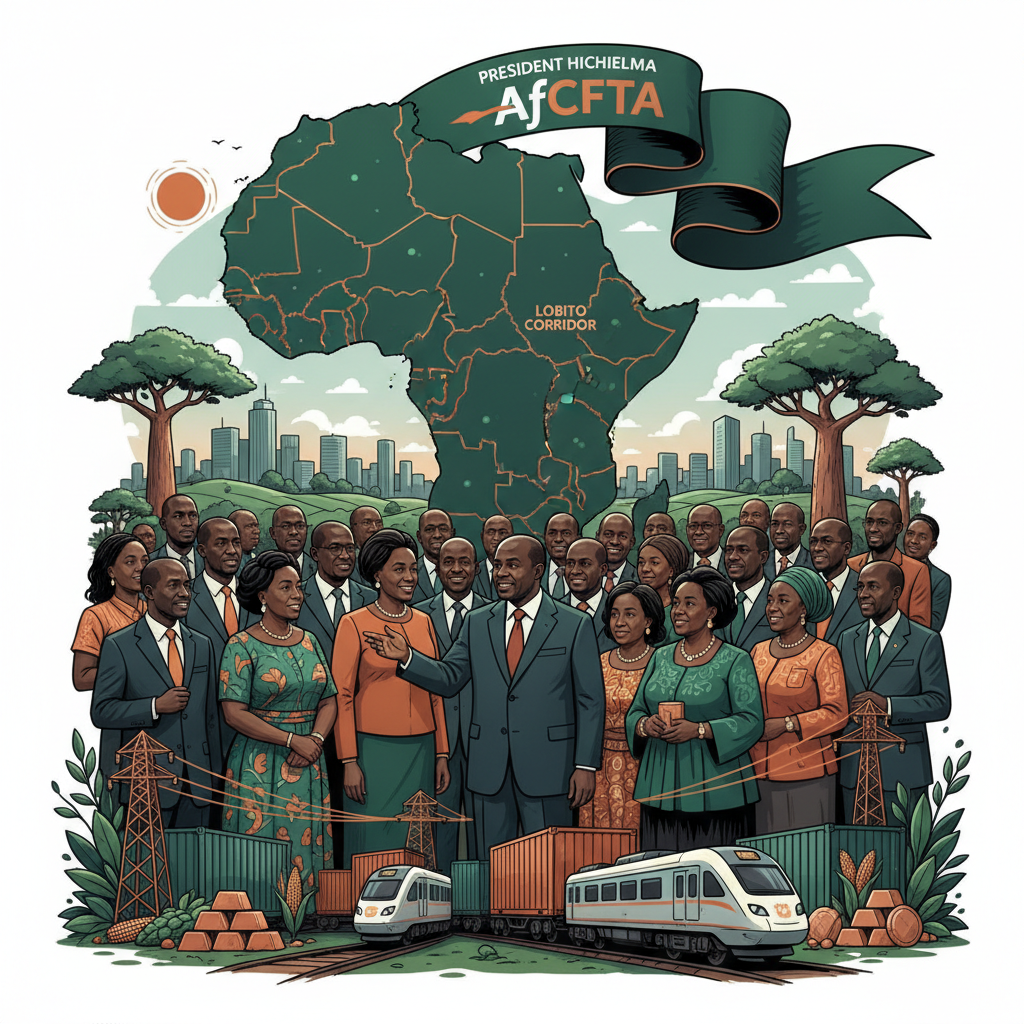 President Hichilema highlights Lobito corridor’s role in accelerating AfCFTA
