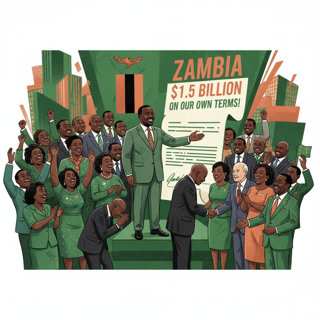 HH HAS DONE IT AGAIN – AMERICA BOWED, ZAMBIA SIGNED $1.5 BILLION ON OUR OWN TERMS!