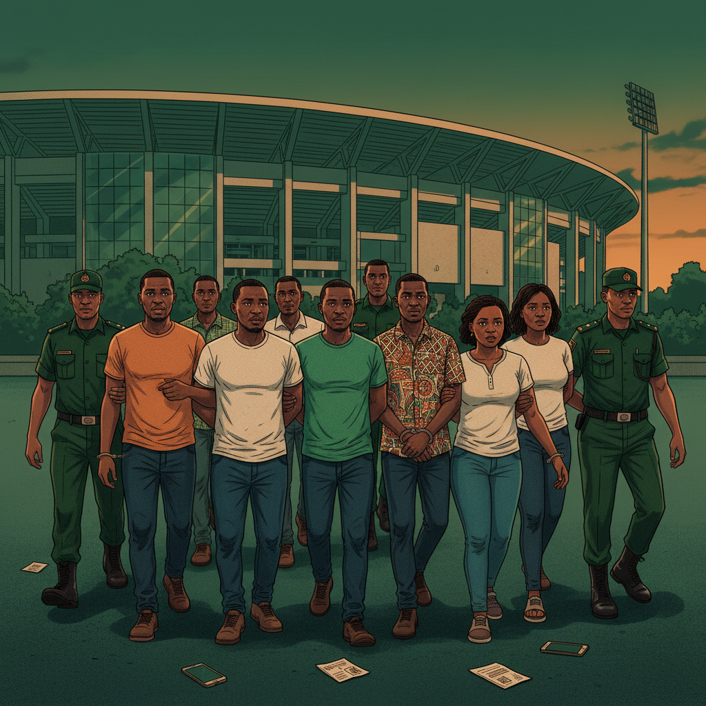 11 arrested at National Heroes Stadium after false cash giveaway post