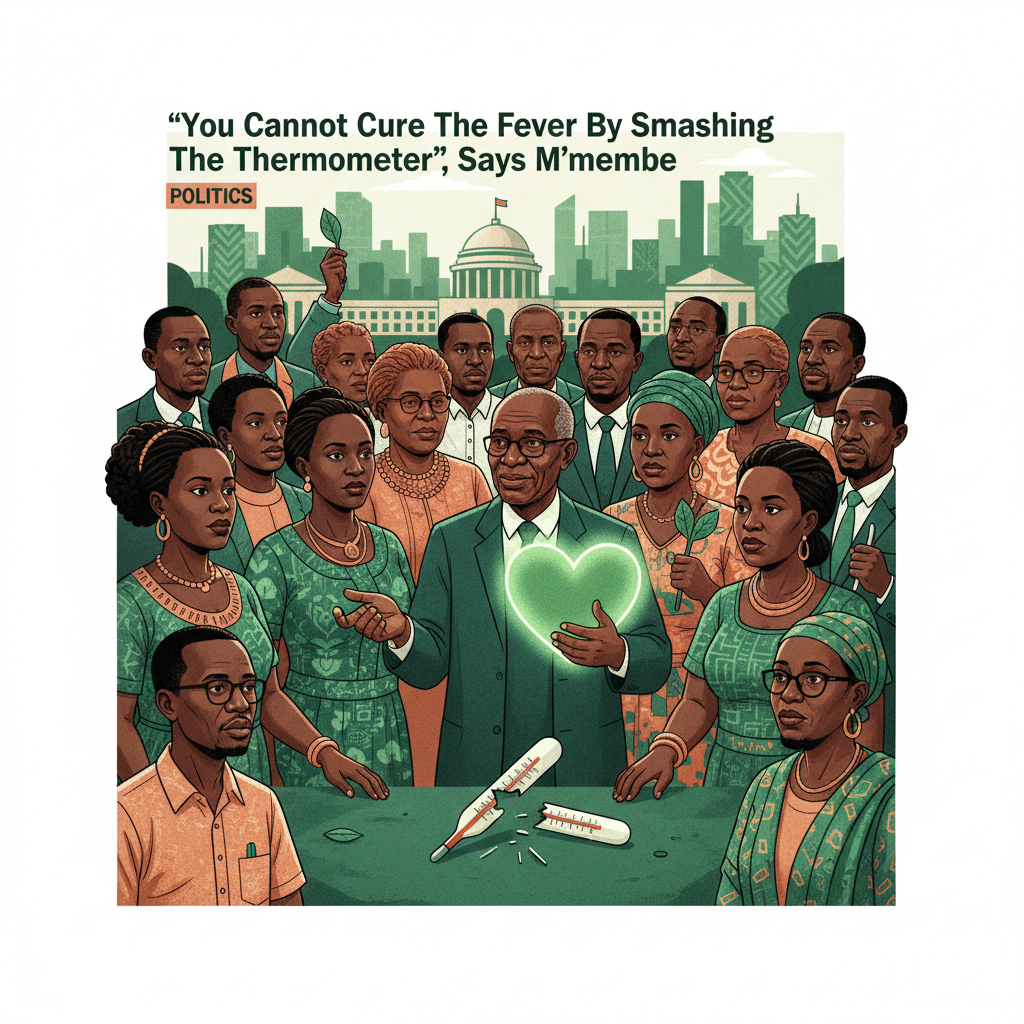 “You Cannot Cure The Fever By Smashing The Thermometer,” Says M’membe