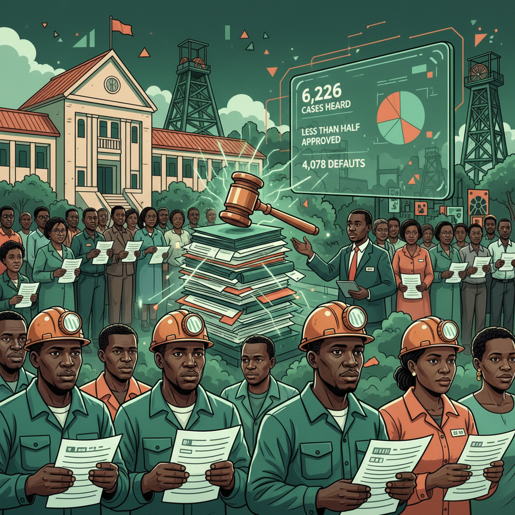 Mining licensing: 6,226 cases heard, fewer than half approved, and 4,078 miners told to fix defaults