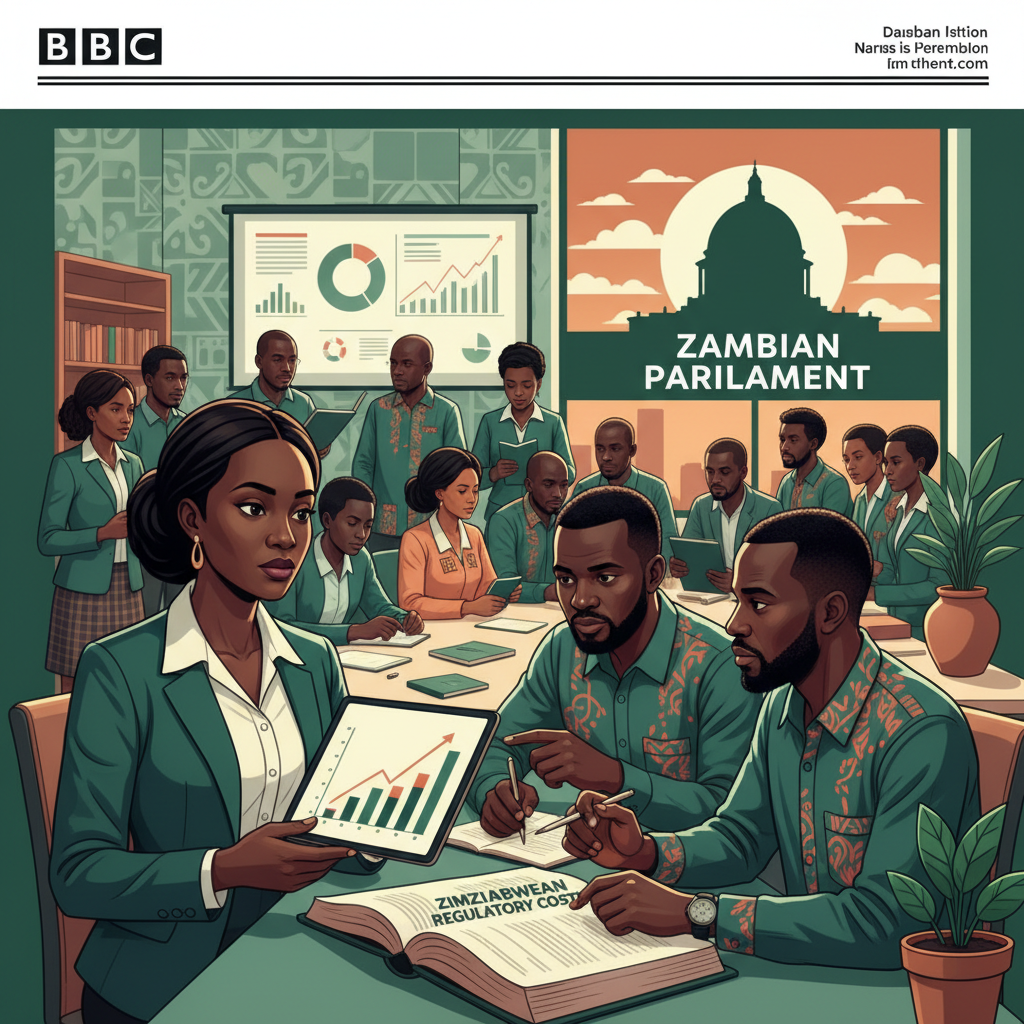 Zambian think tank studies how Zimbabwe checks the cost of new regulations. Does Parliament do the same here?