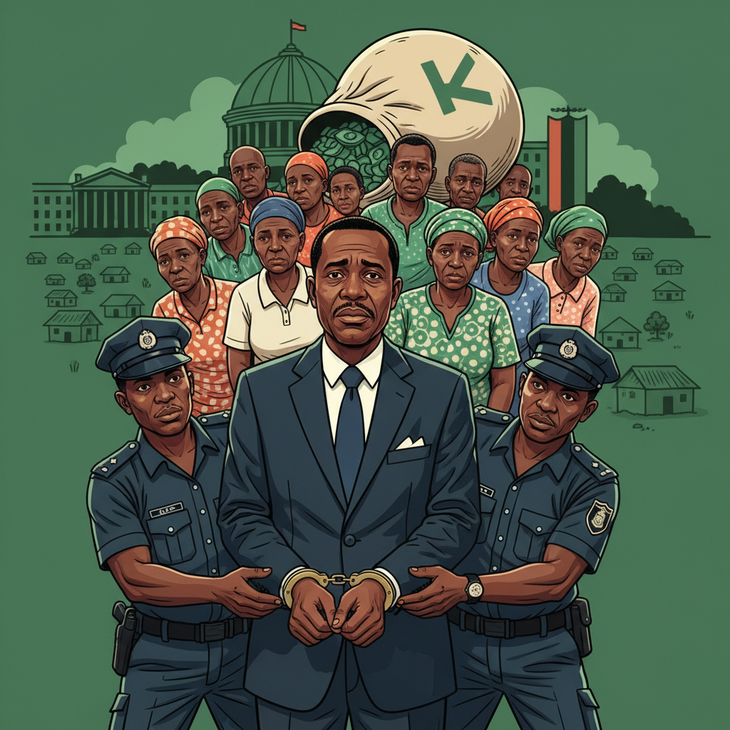 Ex-ministry accountant arrested over K44.6 million meant for Zambia's poorest households