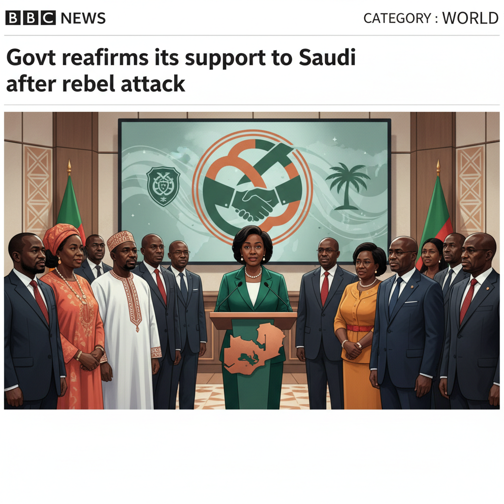 Govt reaffirms its support to Saudi after rebel attack