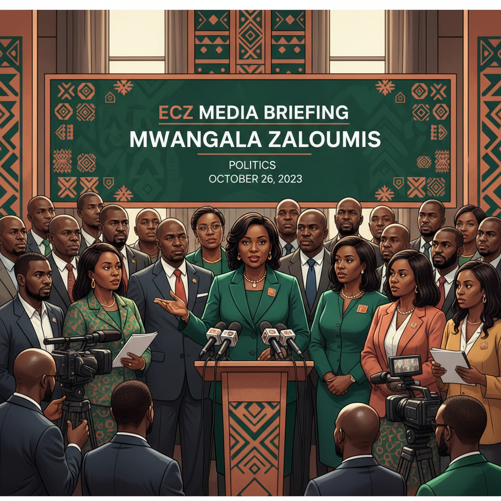 Ecz Media Briefing | Mwangala Zaloumis Addresses the Press