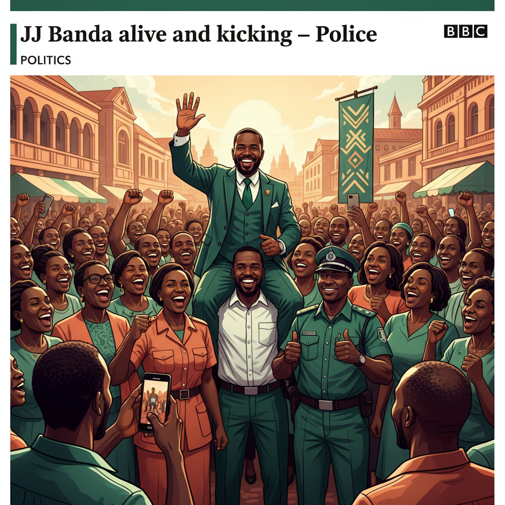 JJ Banda alive and kicking – Police